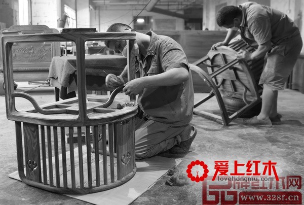 7道工序精心打造国寿红木新明式红木家具-9