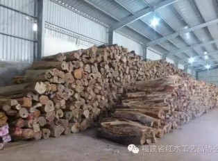 红木原木一周行情点评 东南亚现货囤货严重