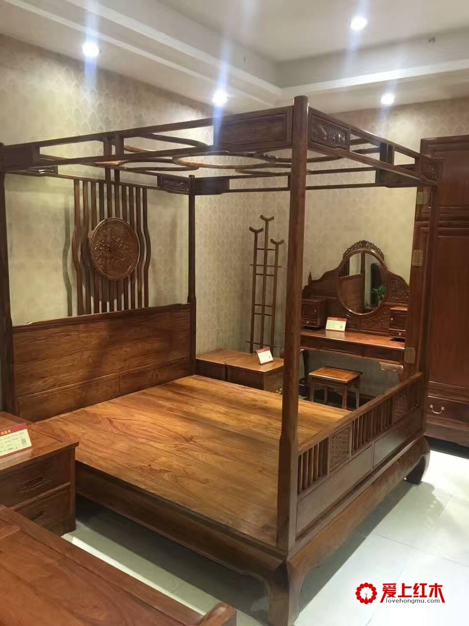 为什么说红木床睡了好？-1