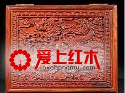 红木上的龙凤图案都代表的吉祥寓意是什么？-1