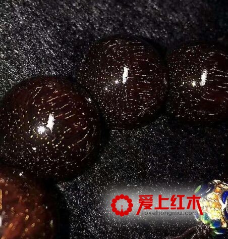 小叶紫檀手串中那些“银星紫檀”是什么鬼？-2