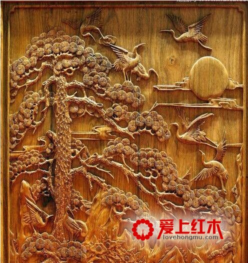 红木上的花草木纹饰代表了什么寓意？-1