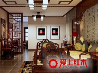 这样的红木家具装修风会让你真正体会它的美