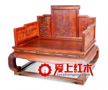 明清家具之宝座欣赏 威严沉稳大气之典范-2