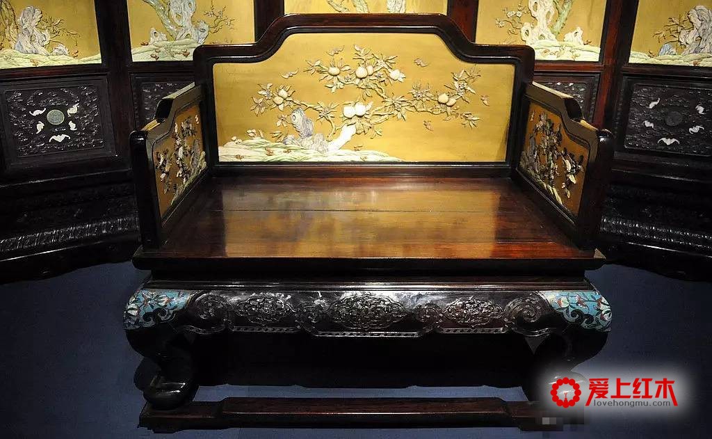 明清家具之宝座欣赏 威严沉稳大气之典范-3