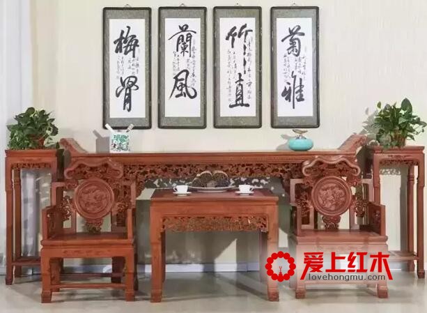 不同款式的红木家具，到底该如何摆？-4