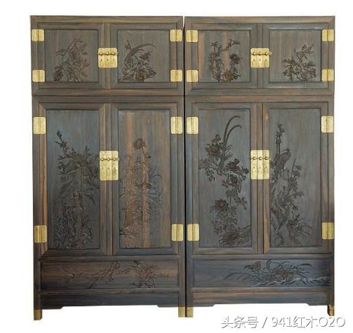 适合作为嫁妆的红木家具——顶箱柜-2