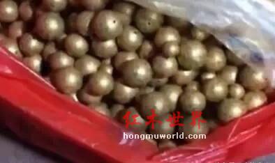 小叶紫檀假“金星”是怎么制造出来的呢？-5