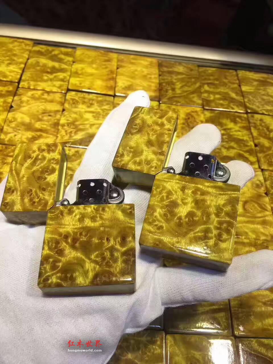黄金樟满瘤疤拼接煤油打火机 送给爸爸男友礼品首选-3