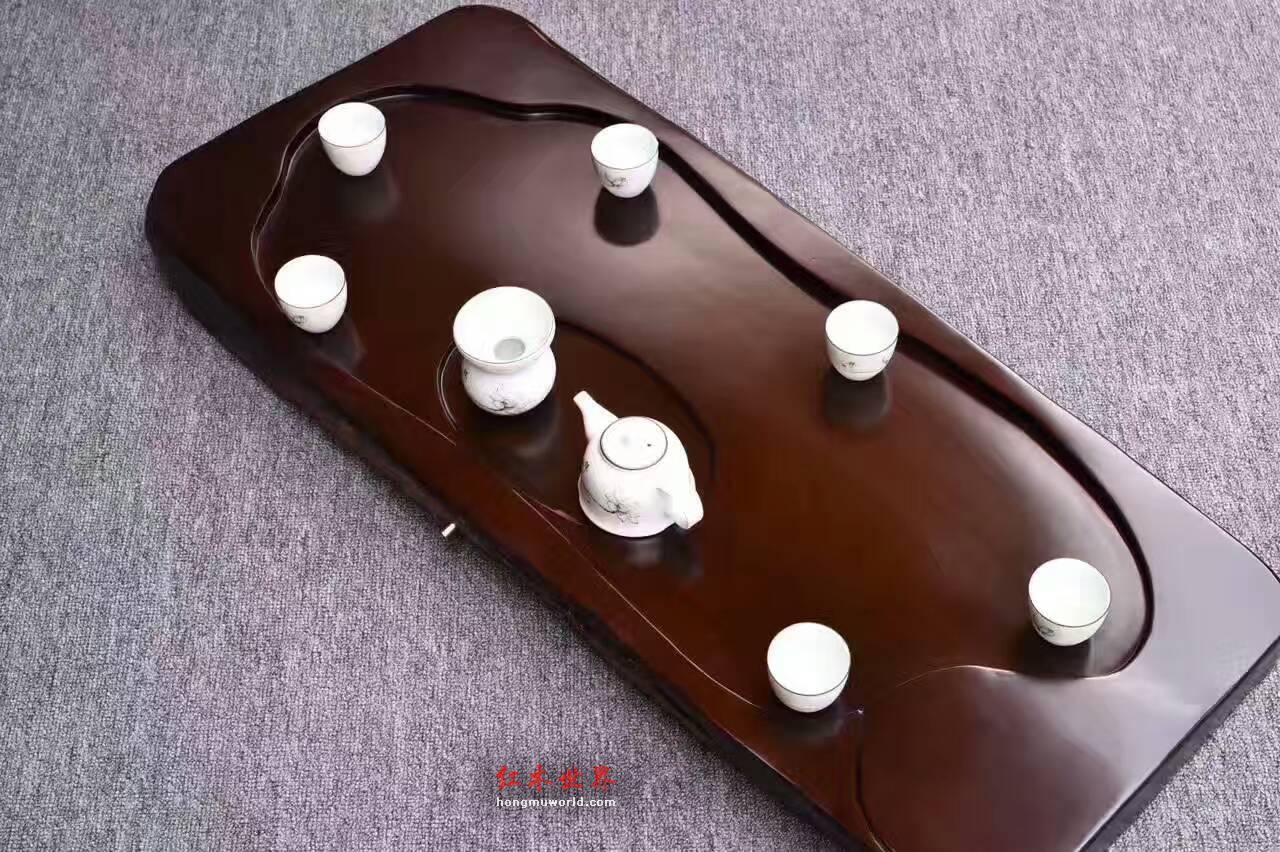 黑檀茶盘《平步青云》寓意好简约大气提升格调-8