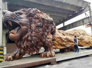来自福建仙游的这个大狮子为何能引起骚动