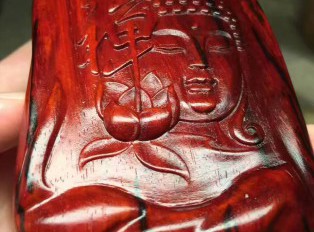 小叶紫檀《禅心.佛缘》 轻松盘玩轻松包浆
