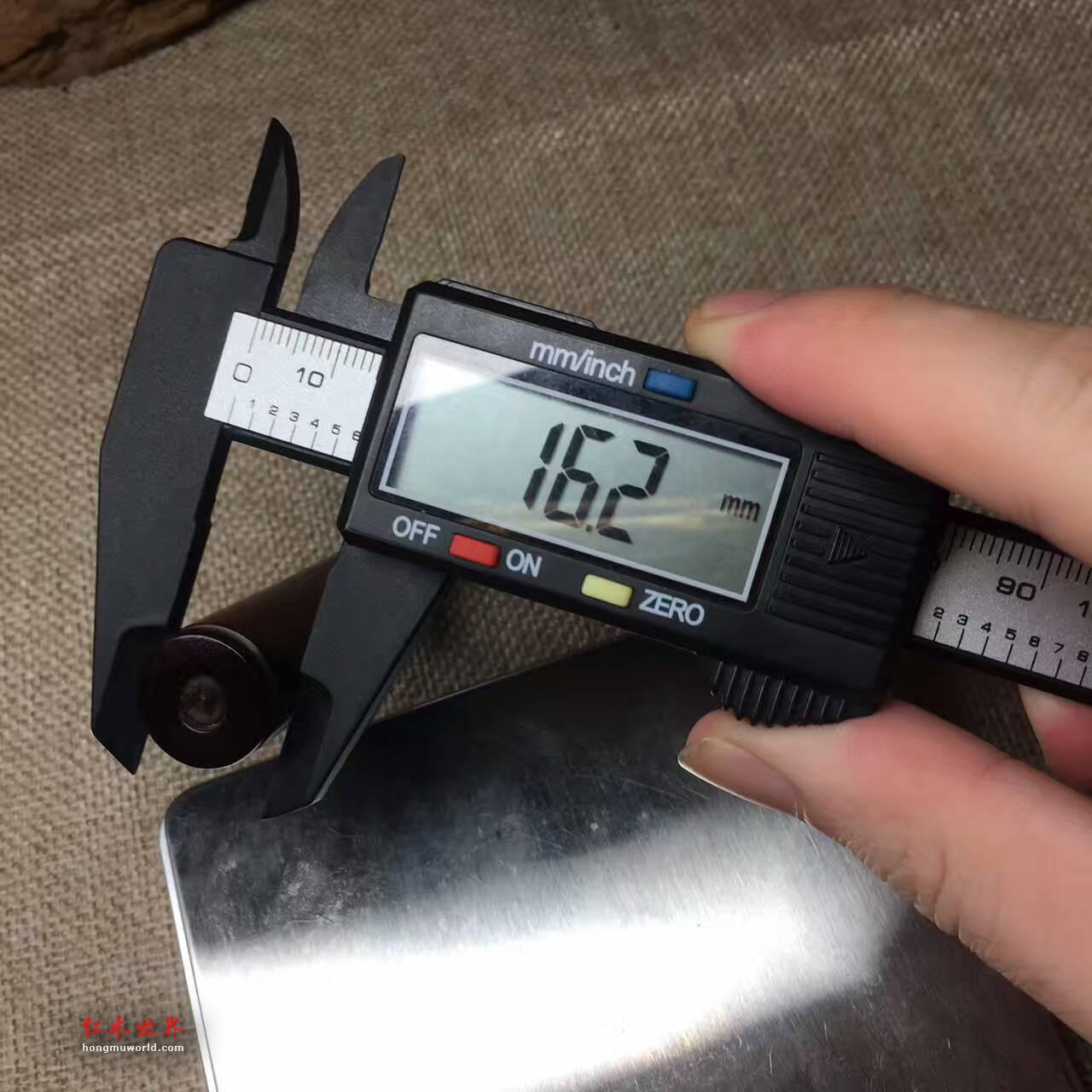 小叶紫檀弹头 老料带金星全品无瑕疵-8