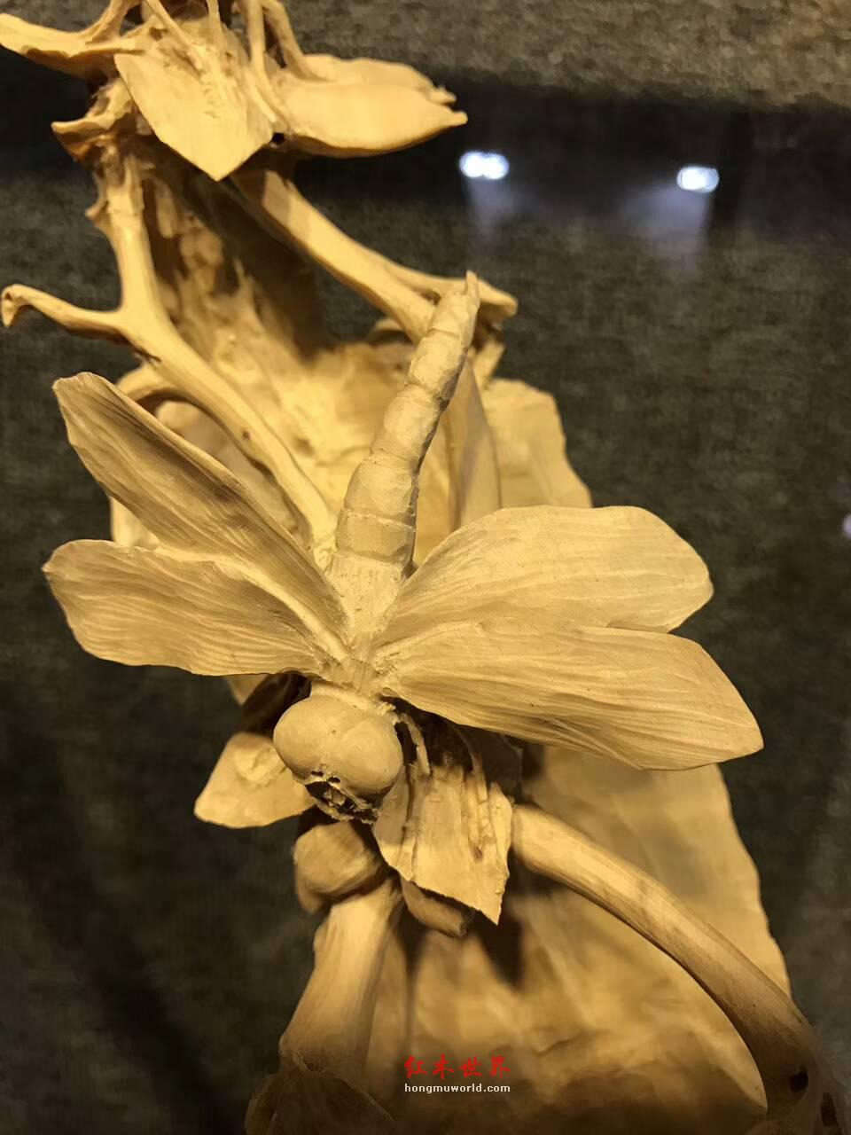 黄杨木手工雕刻工艺品《硕果累累》精雕无拼接栩栩如生-7