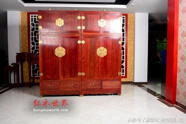 浅析红木家具必不可少的红木六柜-1