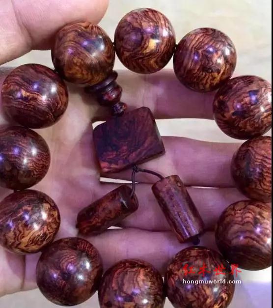 这种假海南黄花梨手串，老司机都要中招！-8