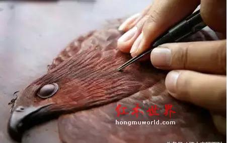 红木工艺——丝翎檀雕-8
