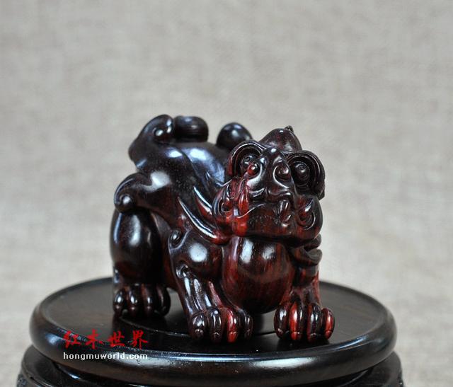 教你一步一步把小叶紫檀手串盘出玻璃底-3