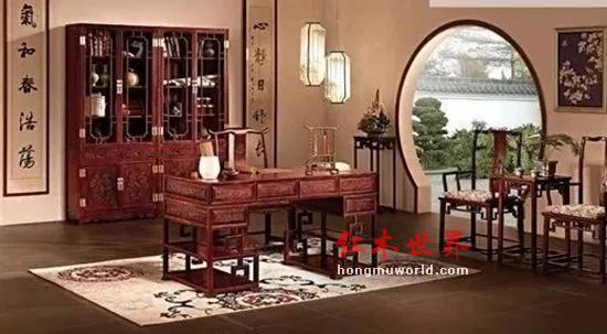 原来红木家具与字画的搭配如此大有讲究！-6
